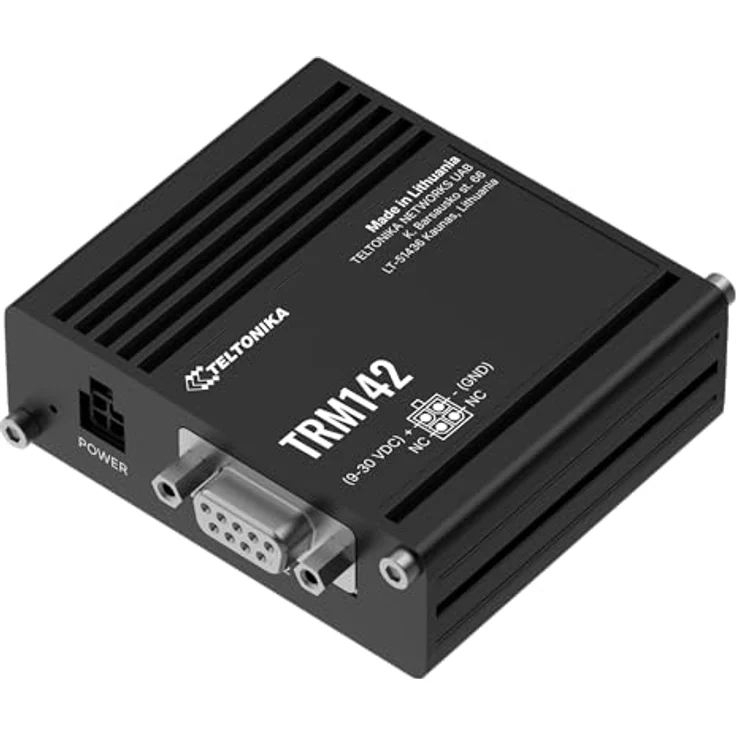 Teltonika TRM142 4G Modem, industrial Router mit RS232 und USB-Schnittstellen, kompakt und robust – Bild 3