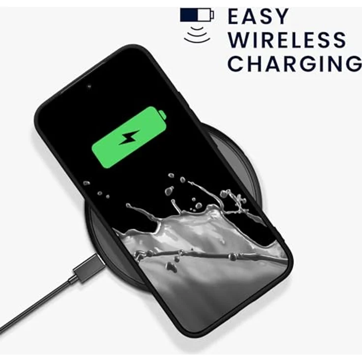 kwmobile Handyhülle für Xiaomi 15T Pro, weiches Silikon Case in Schwarz matt, rutschfest und reißfest mit präzisen Kameralöchern – Bild 5