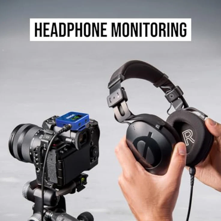 RØDE Wireless GO III, Drahtloses Mikrofon mit 32-Bit Float-Technologie, 24 GB Speicher, Kobaltblau – Bild 5