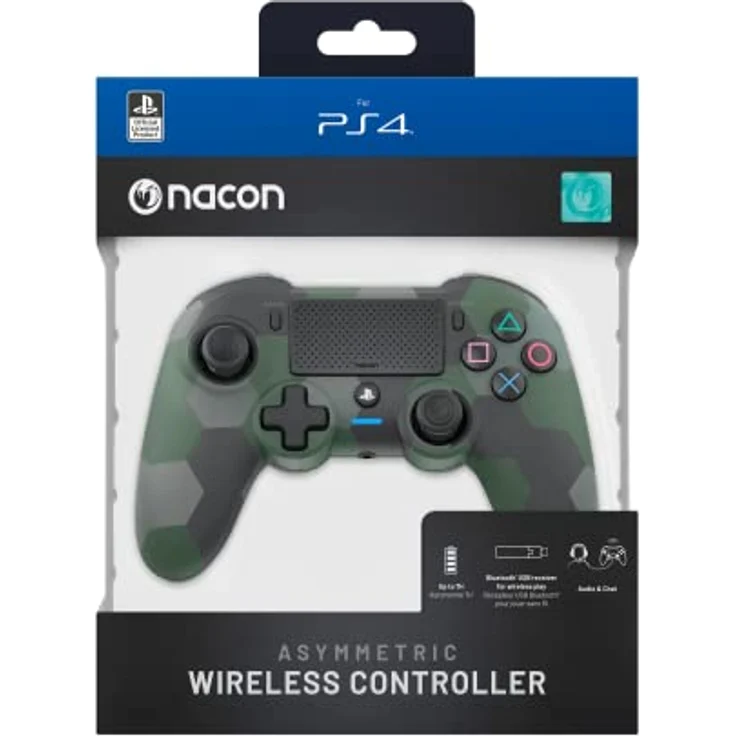 Nacon Asymmetric Wireless Controller, Camouflage (PS4) – Bild 3