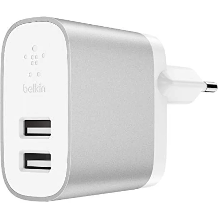 Belkin Boost Charge 2-Port Netzladegerät mit Lightning--USB-Kabel (24 W, geeignet für iPhone 11, 11 Pro-Pro Max, XS, XS Max, XR-X, SE, Samsung Note9, S10-S10+-S10e und andere Geräte) – Bild 4