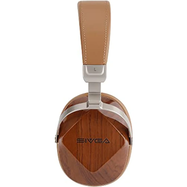 SIVGA Oriole Classic Holz Geschlossen Zurück Verdrahtet Dynamischen Kopfhörer (Braun) – Bild 2