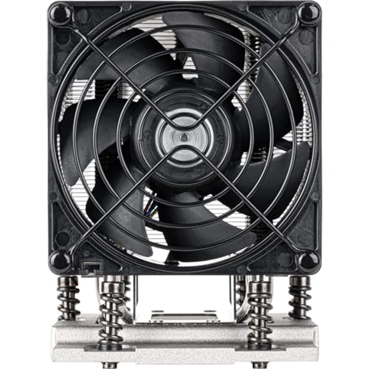 Silverstone SST-XE04-SP5B CPU-Kühler, AMD SP5 - silber, PWM-gesteuerter Lüfter mit dualen Kugellagern – Bild 2