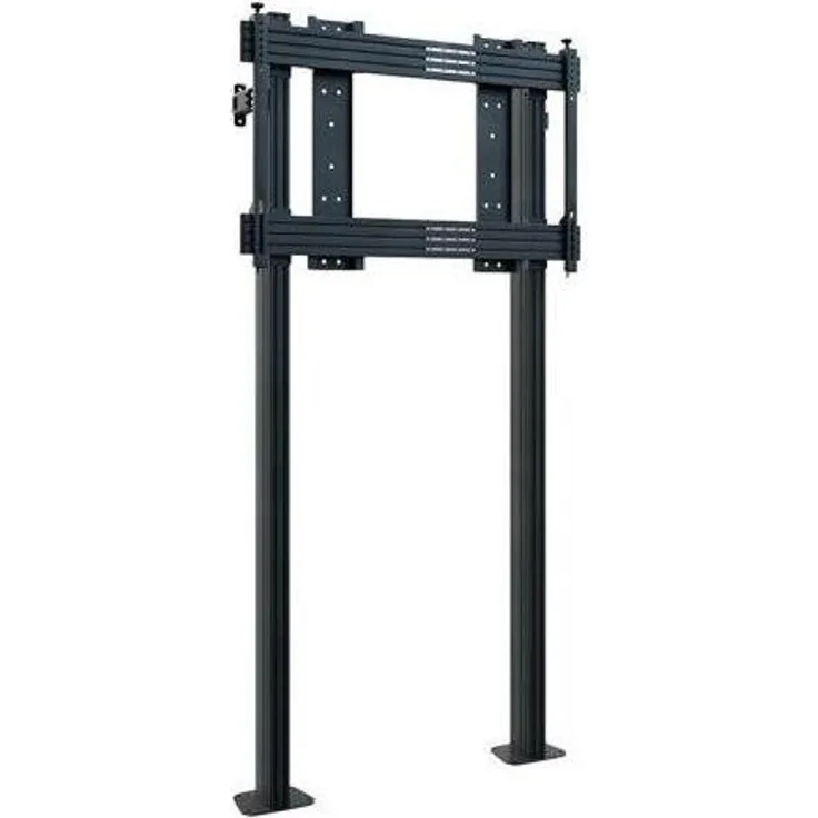 Hagor STBW Cisco WebEx Board Pro 55 Zoll, TV-Standfuß für flexibles Standsystem, schwarz, 50 kg Traglast
