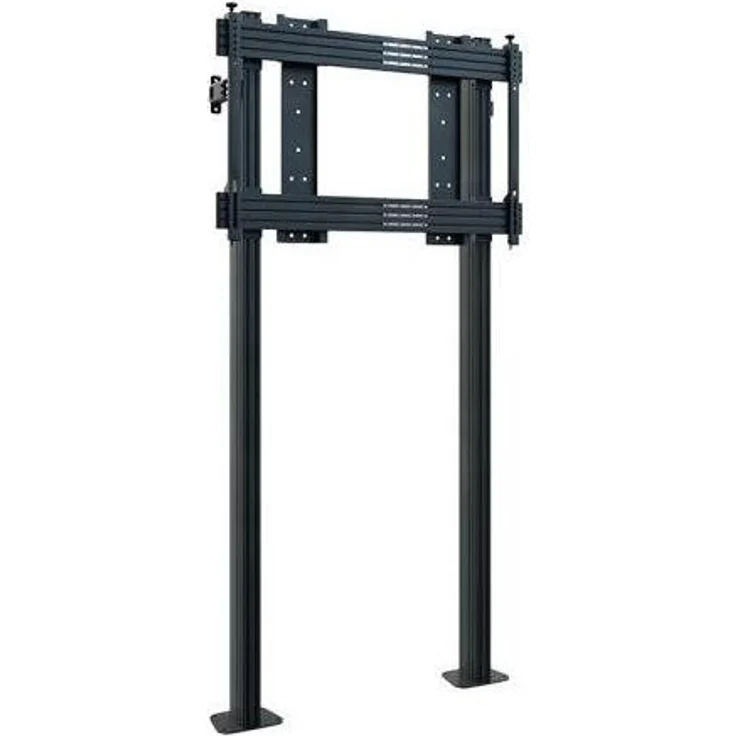 Hagor STBW Cisco WebEx Board Pro 55 Zoll, TV-Standfuß für flexibles Standsystem, schwarz, 50 kg Traglast