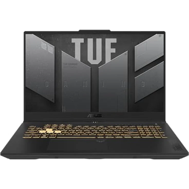 ASUS TUF Gaming F17 Laptop | 17,3" Full-HD 16:9 IPS Display | Intel Core i7-13620H | 16 GB RAM | 1 TB SSD | NVIDIA RTX 4060 | Windows 11 | QWERTZ Tastatur | Mecha Grey – Bild 1