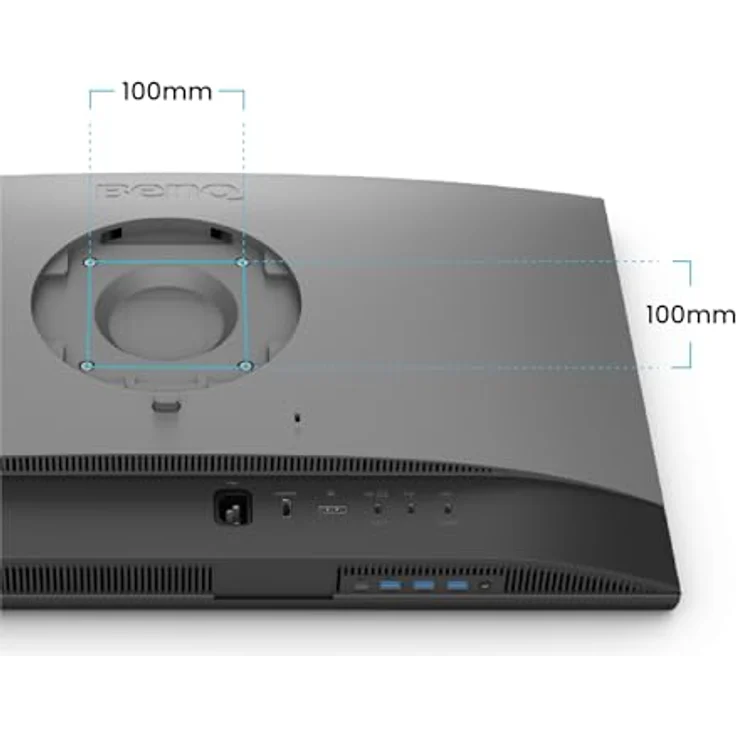 BenQ PD2706QN, 27" QHD Monitor für Designer mit USB-C, Hardwarekalibrierung, KVM-Switch, Daisy Chain, Pantone-zertifiziert – Bild 6