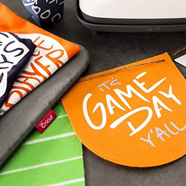 Cricut Easypress 30x30cm, Bügelunterlage grau mit optimaler Wärmeleitung und feuchtigkeitsabsorbierender Schicht – Bild 3