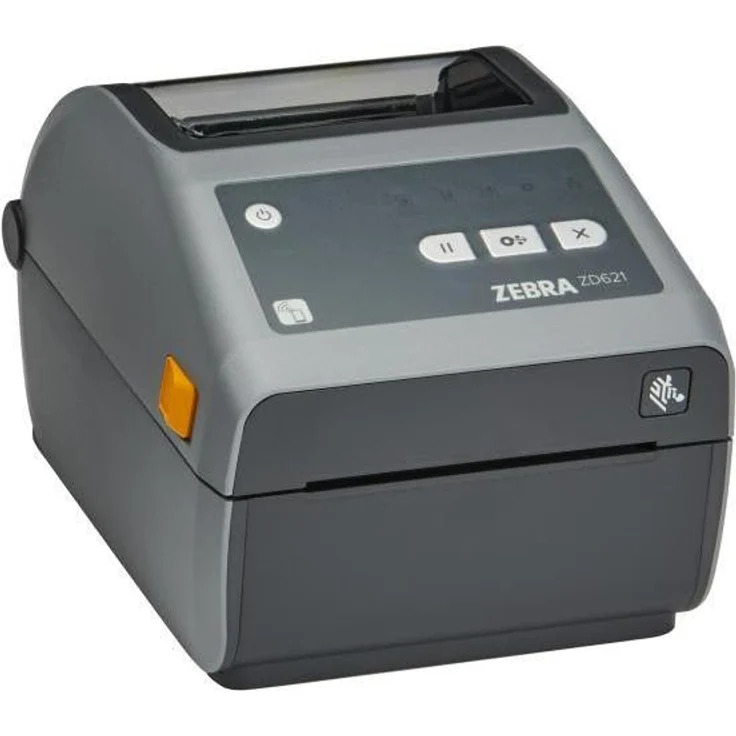 Zebra ZD621d, Etikettendrucker mit 300 dpi, USB, Ethernet, RS232, BT (BLE), grau – Bild 1