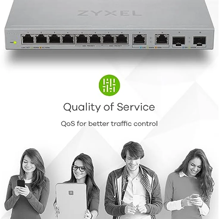 Zyxel XGS1010-12 MultiGig – Bild 5