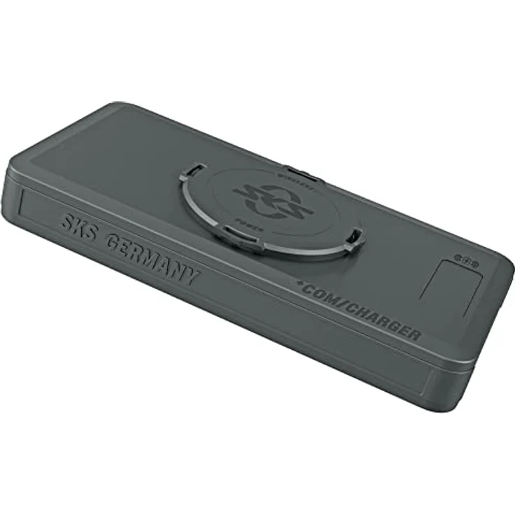SKS Compit+, Smartphone Halterung mit Powerbank und kabelloser Ladefunktion, Schwarz – Bild 3