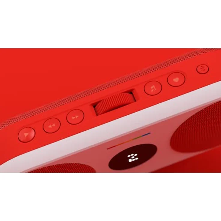 Polaroid P2 - Powerful Portable Wireless Bluetooth Speaker Rechargeable with Dual Stereo Pairing - Red and White – Bild 5
