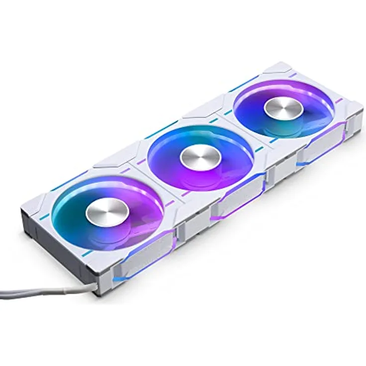 Phanteks D30 PWM Reverse Airflow D-RGB Lüfter, 3er Pack – 120 mm, weiß - Preisvergleich