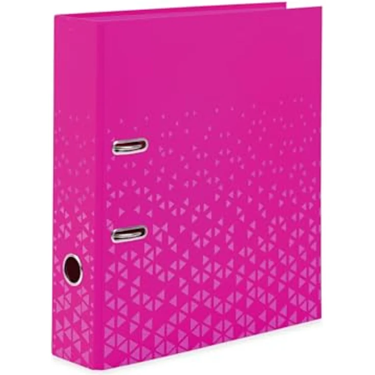 HERMA Aktenordner A4, Ringbuchordner in Pink mit 70 mm Rückenbreite, ideal für Schule und Büro – Bild 1