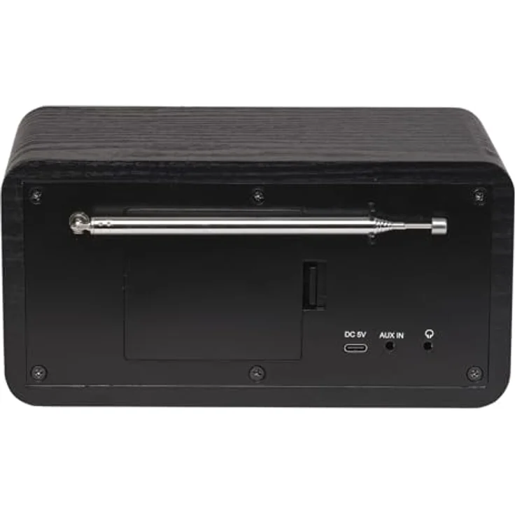 Denver DIR‑200 Internetradio, smart kompakt DAB+ FM, 2,4″ Farbdisplay, Bluetooth 5.0, Dual-Alarme, Netz- und Batteriebetrieb – Bild 4