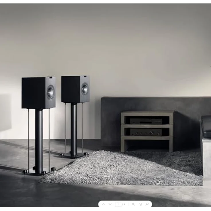 KEF Q350 schwarz Regallautsprecher - 15 Watt - schwarz (Paar) – Bild 7