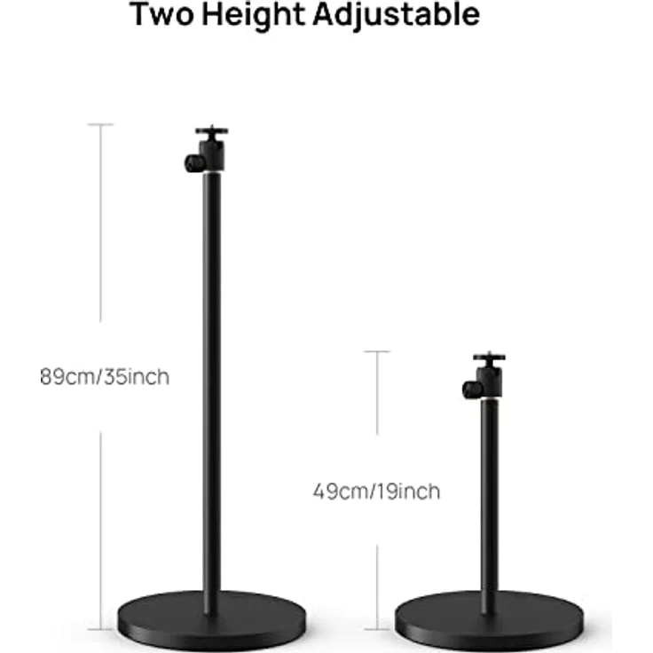 XGIMI X-Floor Stand Standfuß für XGIMI Projektoren, höhenverstellbar 48,3-88,9 cm, 360° drehbar, schwarz – Bild 2