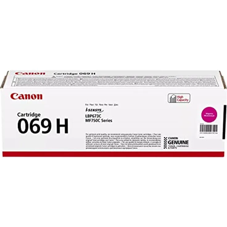Canon 069H - Hohe Ergiebigkeit - Magenta - original - Box - Tonerpatrone
