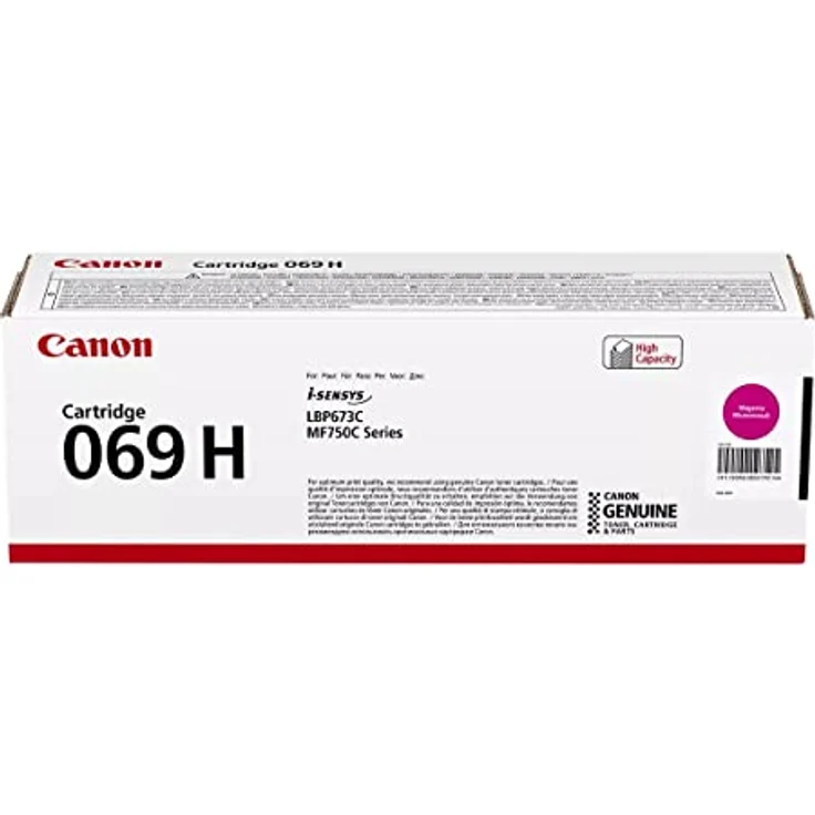 Canon 069H - Hohe Ergiebigkeit - Magenta - original - Box - Tonerpatrone – Bild 1
