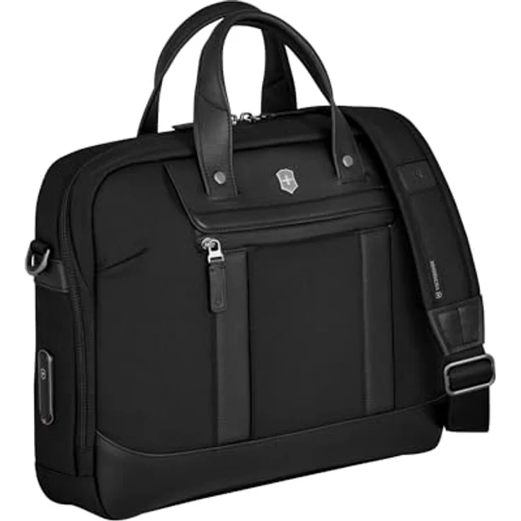 Victorinox Architecture Urban2 Briefcase, Business-Aktentasche mit 360-Grad-Schutz, 16 l, Schwarz – Bild 2