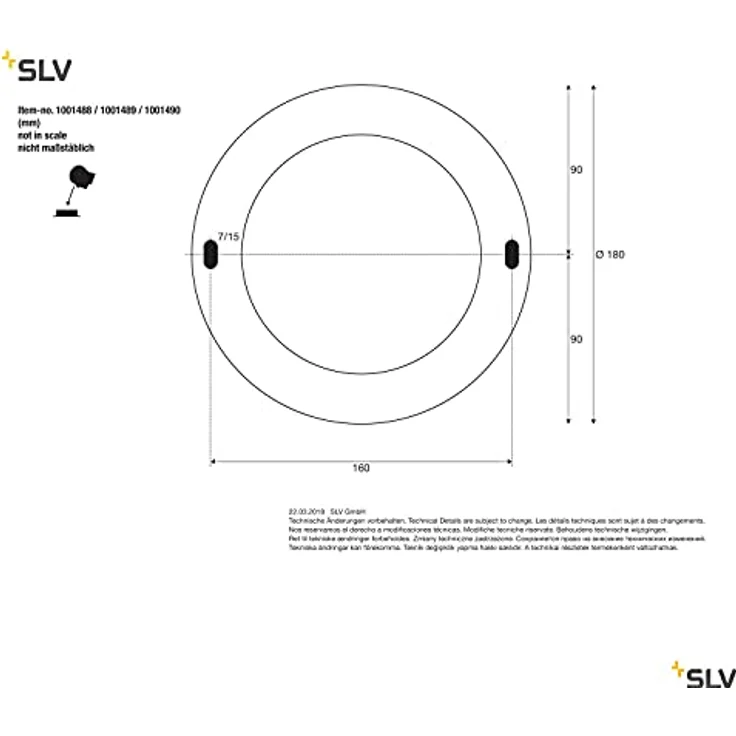 SLV ROX ACRYL 90 Pole, Outdoor Stehleuchte, IP44, Edelstahl 304, E27 max 20W – Bild 4