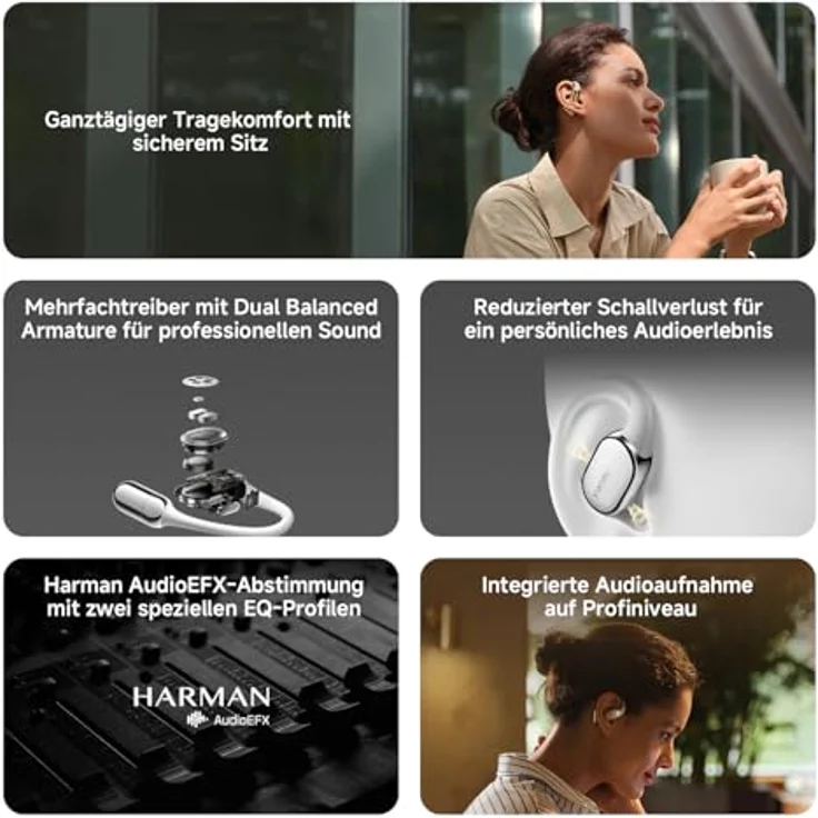 Xiaomi OpenWear Stereo Pro, Kopfhörer in Titan Gray mit hochwertigem Stereo-Sound – Bild 2