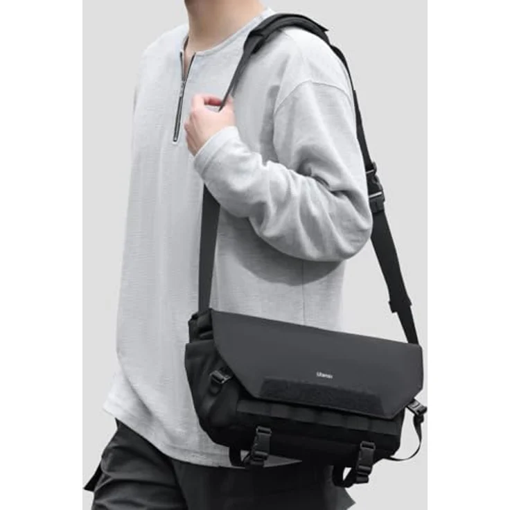 Ulanzi BC08 Sling Bag, Kameratasche mit 9L erweiterbarem Volumen, wasserdicht, schwarz – Bild 7