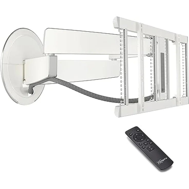 Vogel's TVM 7675 Elektrische Schwenkbare TV Wandhalterung für 40-77 Zoll Fernseher, Premium Motorisierte TV Halterung schwenkbar bis zu 120°, Max 35 kg, VESA 200x100 bis zu 600x400 – Bild 1