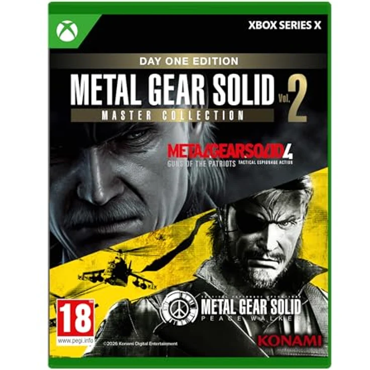 KONAMI Metal Gear Solid Master Collection 2 - Day One Edition - Xbox (Englische Version) mit Bonusspiel Metal Gear: Ghost Babel und HD-Version von Peace Walker – Bild 1