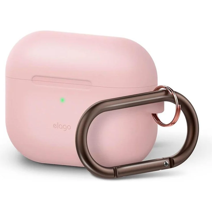 Elago AirPods Pro Original Hang Case, Silikon Schutzhülle in Pink, optimale Passform und Schutz vor Kratzern