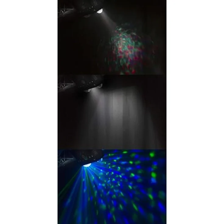 BeamZ LED Wave, Scheinwerfer mit 3 W Hochleistungs-LEDs, Wasserwellen- und UV-Effekt, Schwarz – Bild 7