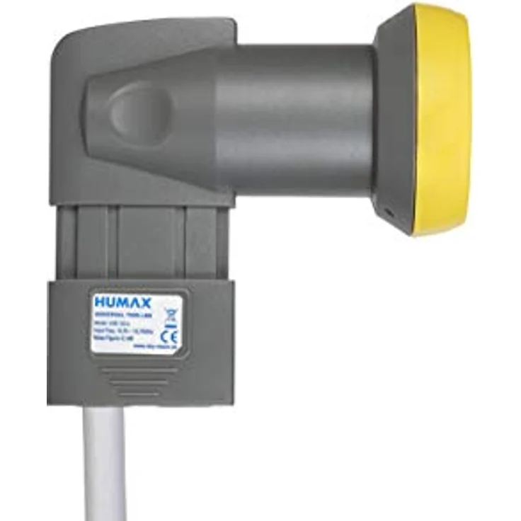 Humax Digital Gold Twin LNB 122-B, digitales Satelliten universal LNB mit LTE-Filter für 2 Teilnehmer inkl. Wetterschutzgehäuse. Bester Satempfang in HD, Full HD, UHD, 4K und 8K – Bild 4