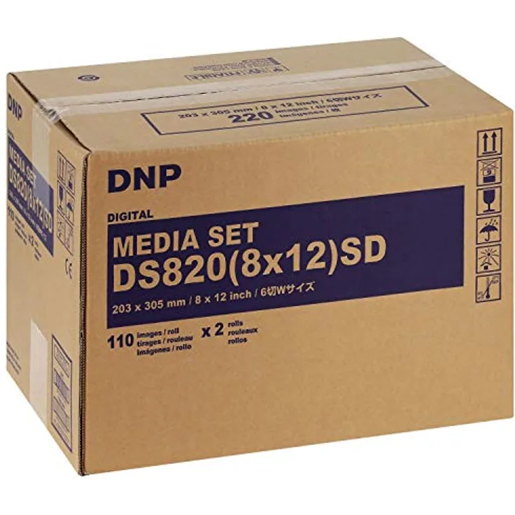 DNP, Kopierpapier, DS 820 SD Media Kit 20x30 cm 2x 110 Prints (110 x, 20 x 30 cm)
