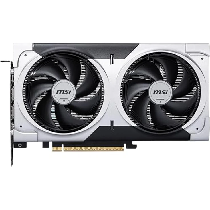 MSI GeForce RTX 5060 Ti 8G Ventus 2X OC Plus, 8GB GDDR7, Boost 2602 MHz, PCIe 5X 16, HDMI 2.1b, DisplayPort 2.1b, Extra Core-Pipes – Bild 1