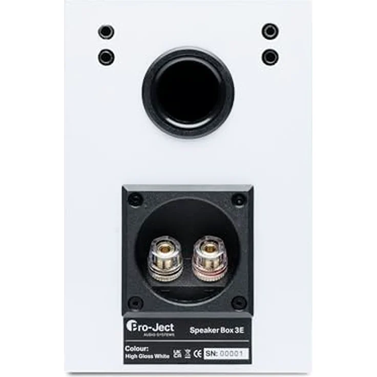 Pro-Ject Speaker Box 3 E (Weiß) - 2-Wege-Bassreflexprinzip, resonanzfreies MDF-Gehäuse – Bild 5