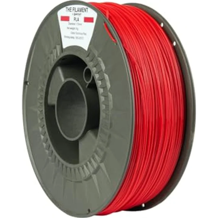 Spectrum Filaments PLA 1kg 1,75mm Technisches Rot, 3D-Druckmaterial made in EU, Drucktemperatur 185-215 °C – Bild 2