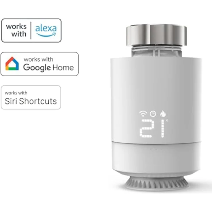 Hama Smartes Heizkörperthermostat, WLAN Erweiterung mit Adapter-Set, App- und Sprachsteuerung, Timer-Funktion, Frostschutzautomatik – Bild 5