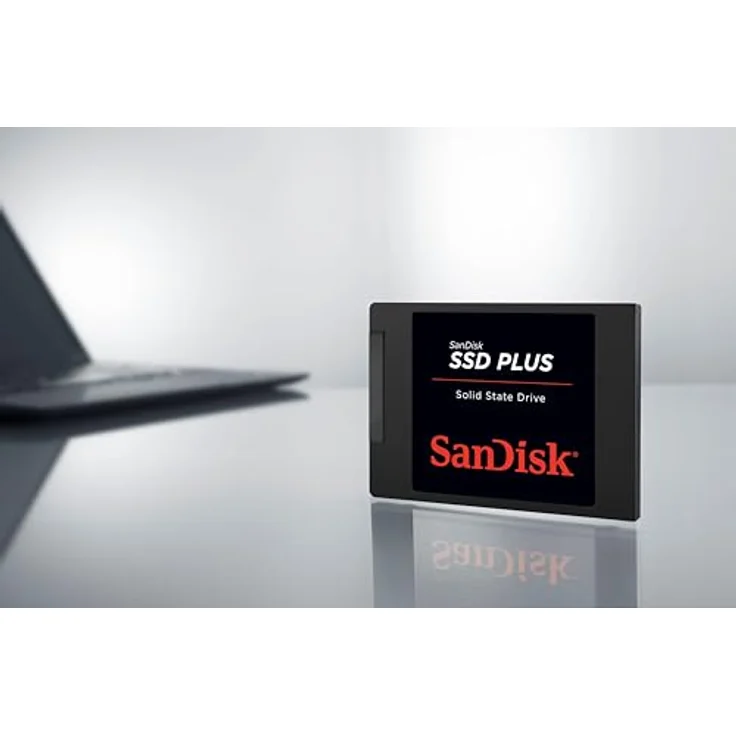 SanDisk Plus 2,5" Interne SSD 500GB, sequenzielle Lesegeschwindigkeit bis 535 MB/s, langlebiges Solid-State-Design – Bild 2