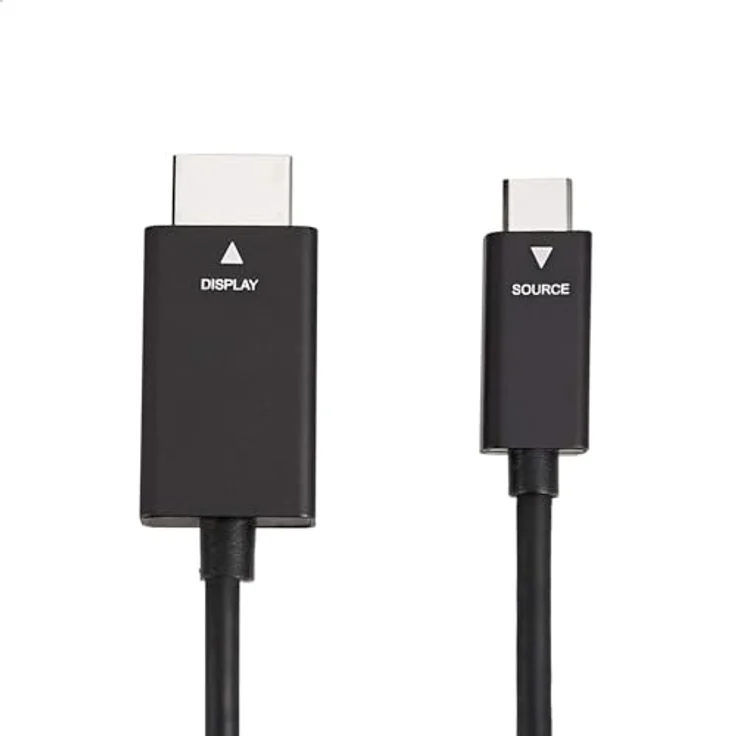 AmazonBasics – Hochwertiges Adapterkabel USB-C auf HDMI, Aluminium, Thunderbolt-3-kompatibel, 4K bei 60 Hz, 90 cm – Bild 5