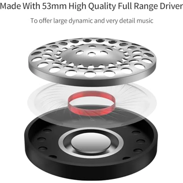 SoundMagic HP151-BK Ohrumschließender High-Fidelity Kopfhörer mit Austauschbarem Kabel schwarz – Bild 3