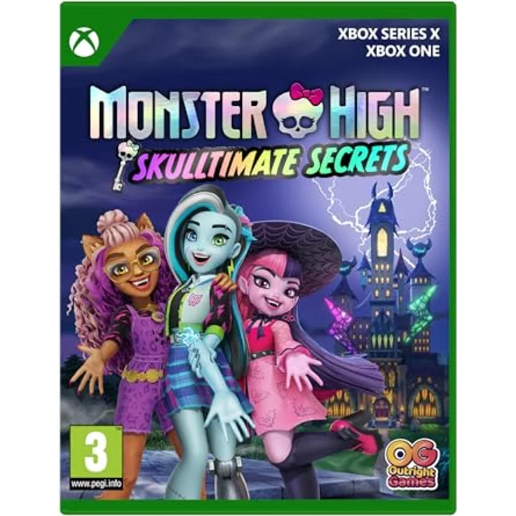Outright Games Monster High: Skulltimate Secrets - Xbox (English Version) - Unlock Monstrous Secrets, Create Your Own Character, Play with Buh-Crew, Explore Monster High World, New Abilities Unlocking – Bild 1
