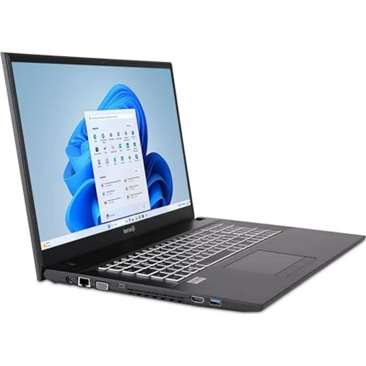 Wortmann TERRA MOBILE 1716R, Notebook mit Intel Core i5-1334U, 17,3" Full HD, 16 GB RAM, 500 GB SSD, Grau – Bild 6