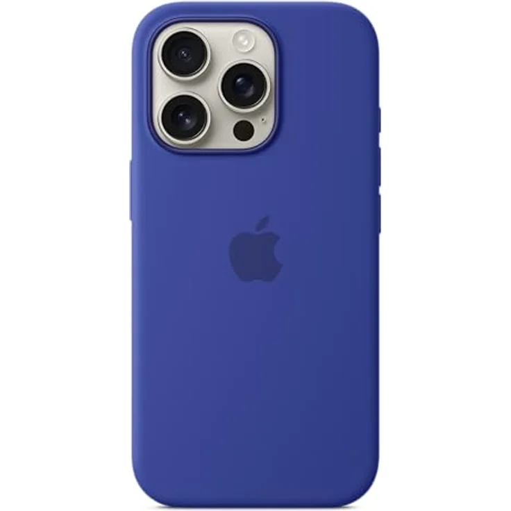 Apple iPhone 16 Pro Silikon Case mit MagSafe – Ultramarin – Bild 2