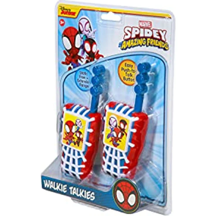 eKids Spidey Walkie-Talkie-Set, Mehrfarbiges Walkie-Talkie für Kinder mit einfachem Bedienungssystem – Bild 9