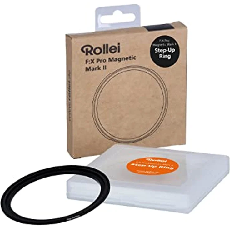 Rollei F:X Pro Magnetischer Step-Up-Ring Mark II 77mm, für 82mm F:X Pro Rundfilter aus hochwertigem Luftfahrt-Aluminium – Bild 1