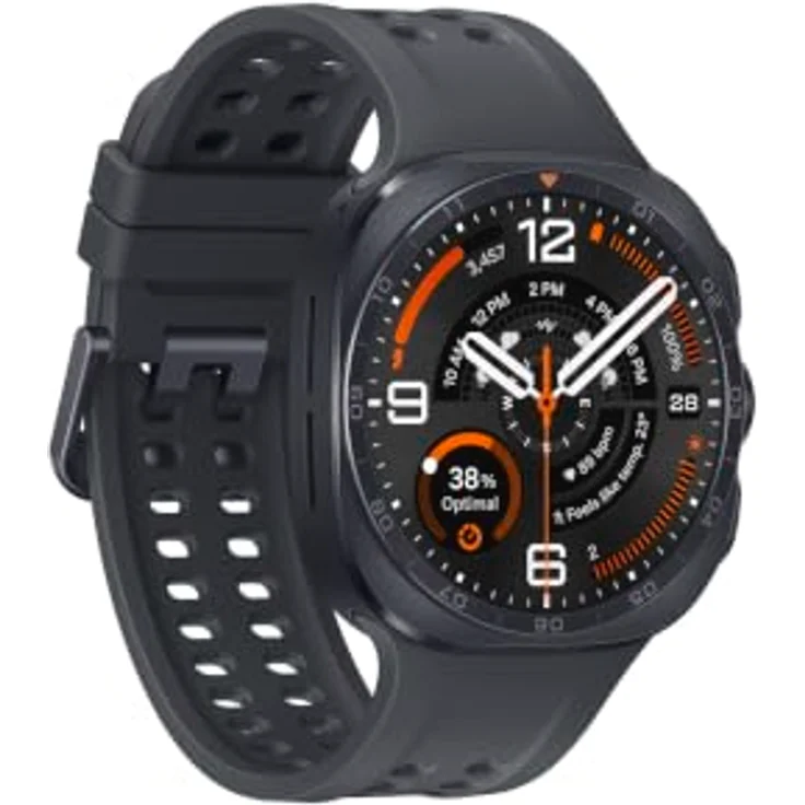 SAMSUNG Galaxy Watch Ultra2, 47 mm LTE Smartwatch mit Titan und Nitrilkautschuk, 90-140 mm, Titanium Gray – Bild 5