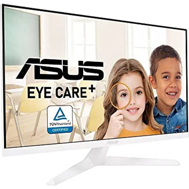 ASUS VY279HE-W Gaming Monitor Weiß - 27 Zoll Full HD - 75 Hz, 1ms MPRT, FreeSync, GameFast Input – Bild 3