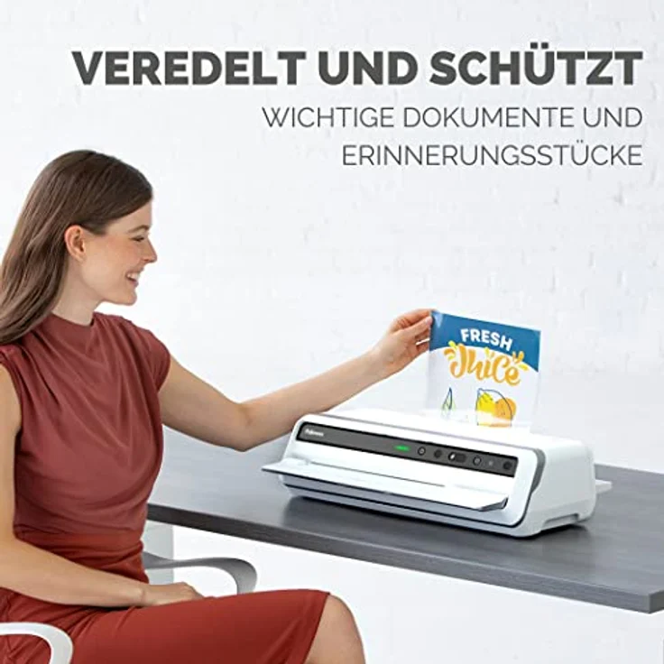 Fellowes Laminierfolien 53061 ImageLast, DIN A4, 80 mic, glänzend, 100 Stück – Bild 7