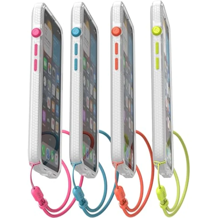 Catalyst Influence Case für Apple iPhone 13 mini, transparente Smartphone Hülle mit robustem Schutz nach Militärstandard, Wireless Charging kompatibel – Bild 5