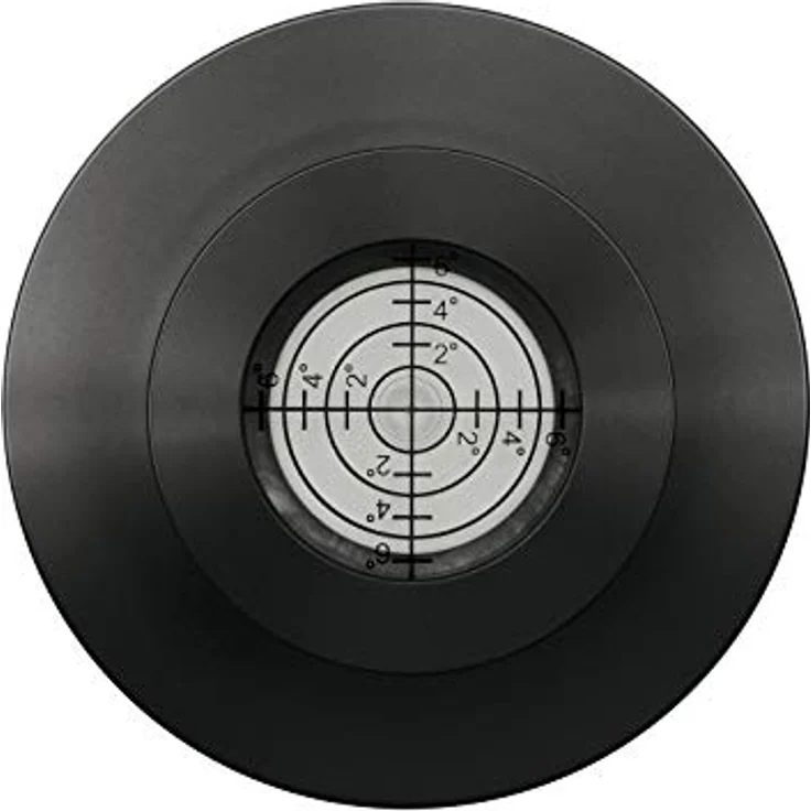 Dynavox Plattenspieler-Stabilizer PST300, Auflagegewicht mit Libelle aus Aluminium für Plattenspieler, Gewicht 300 g, Schwarz - Preisvergleich – Bild 2